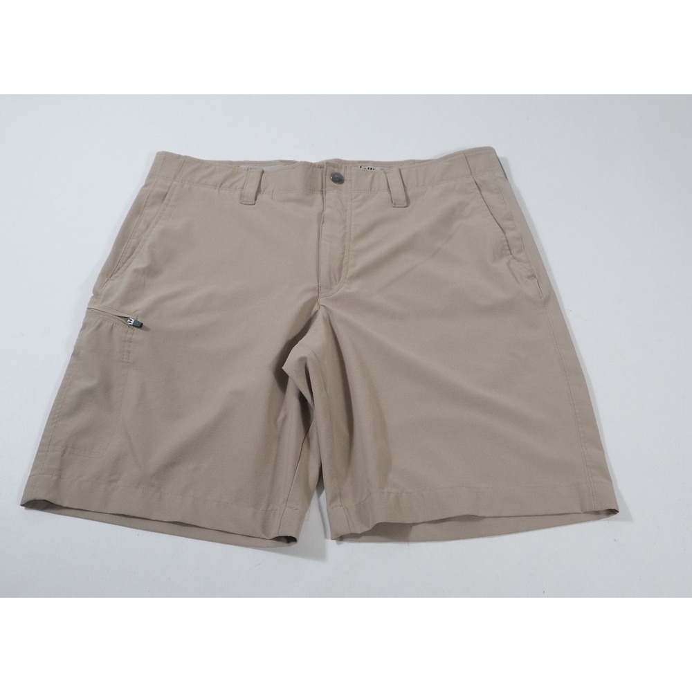 Callaway‎ Golf Shorts Men 34 Tan Performance Stretch Flat Front Khaki Activewear
